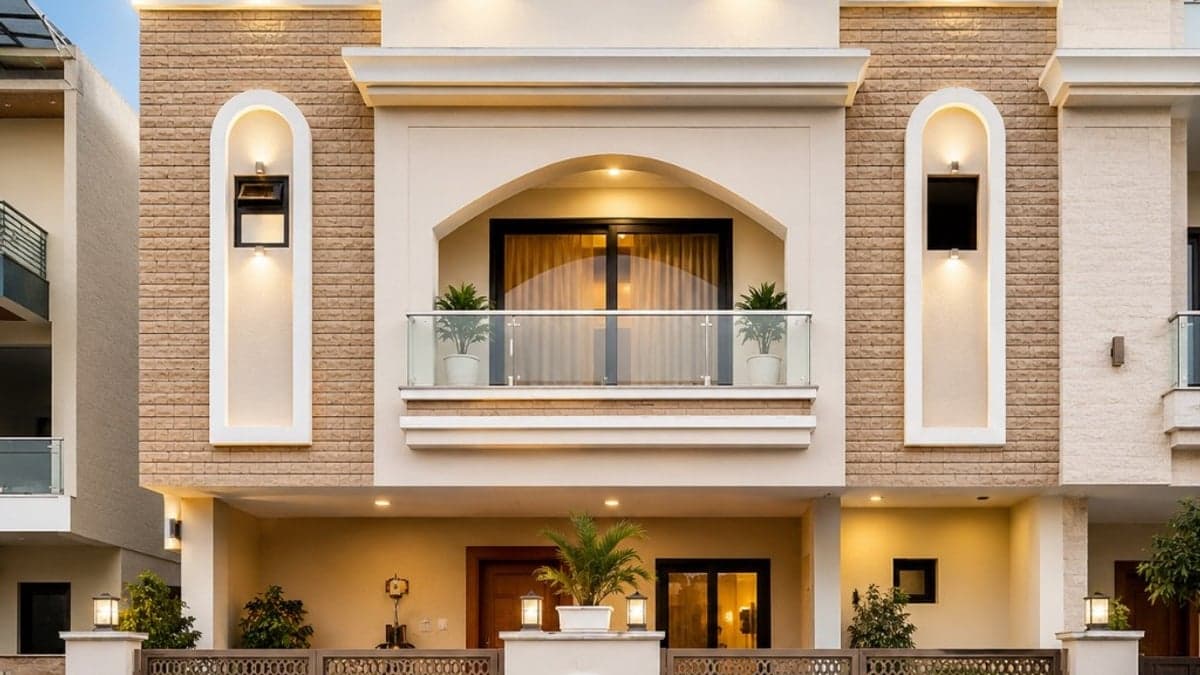 Modern residential development and villas in Jagatpura Jaipur