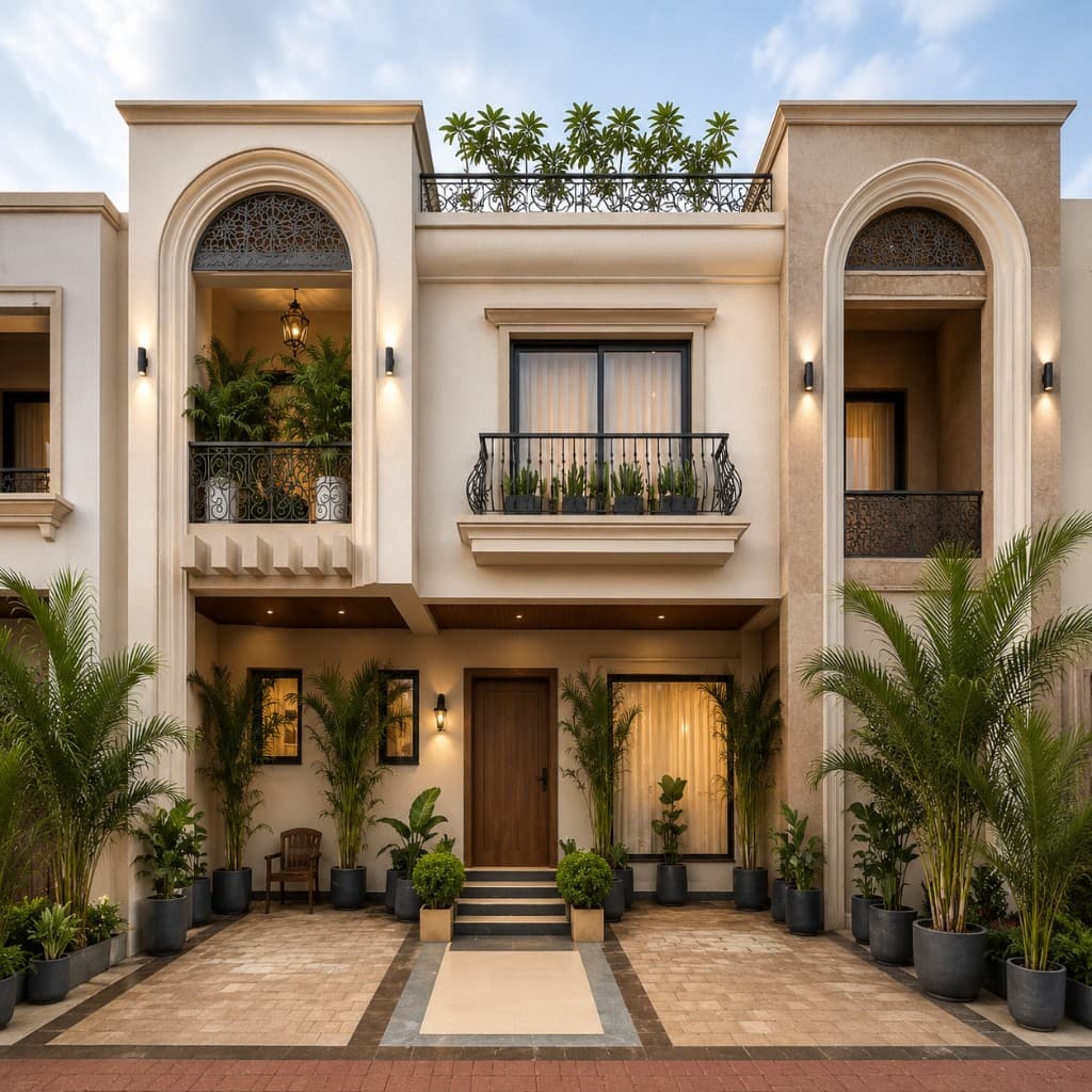 Premium 3 BHK Villa With Designer Elevation & Garden