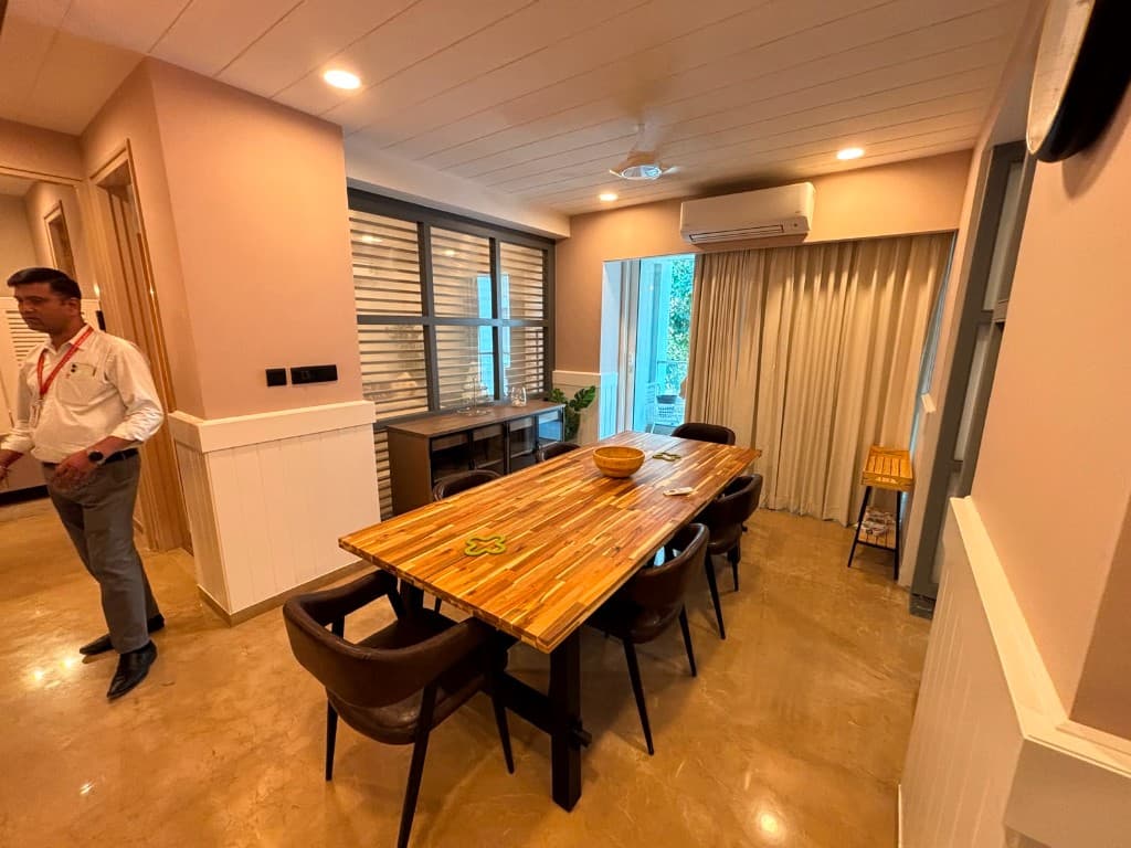 3 BHK With Premium Dining Space & Balcony Access