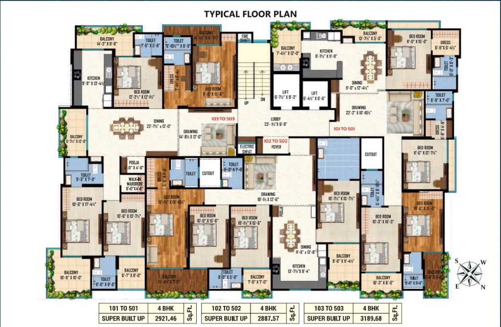 Typical Floor Plan
